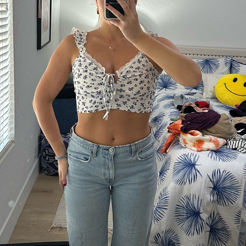 Flower tank top